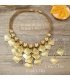 SET738 - Multi-Layered Rhombus Necklace Set